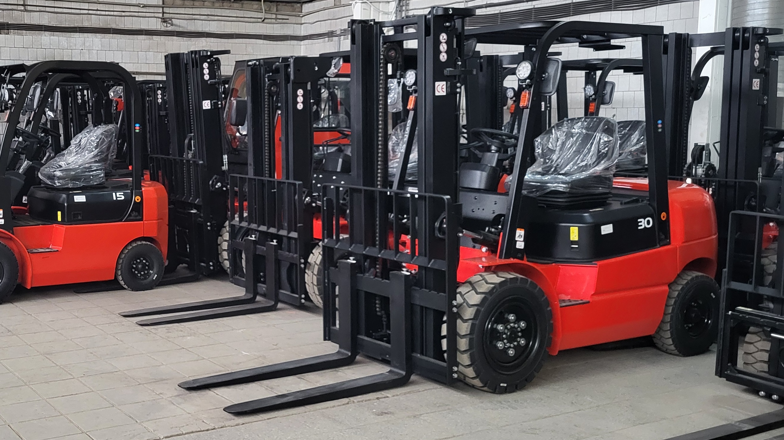 Тест-драйв складской техники на нашем складе в Кирове